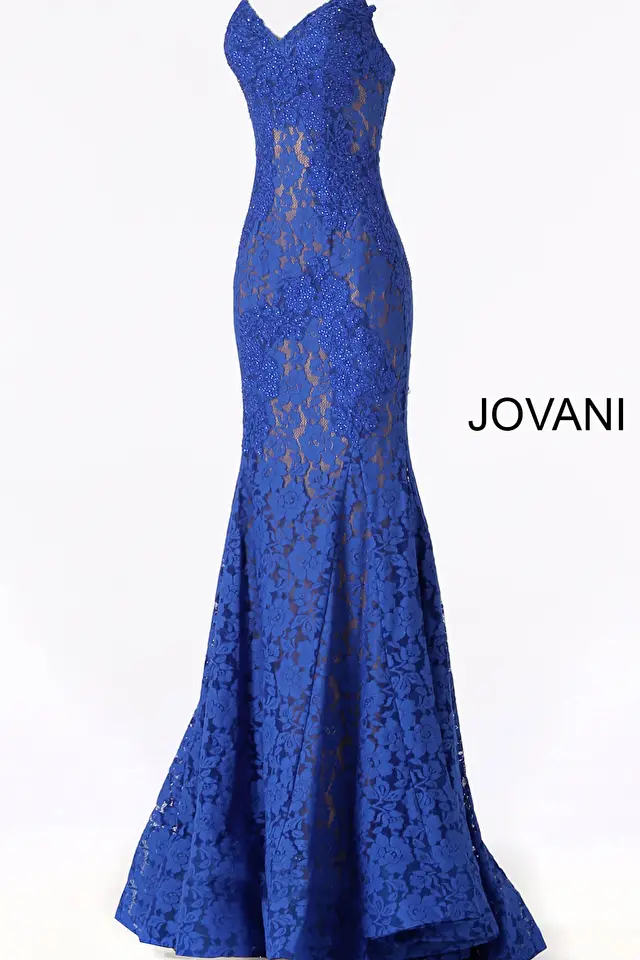 Royal lace fitted dress 37334